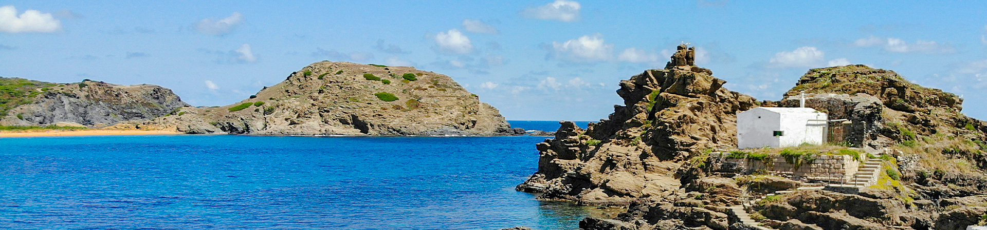 Plage de Cala Mesquida à Menorca